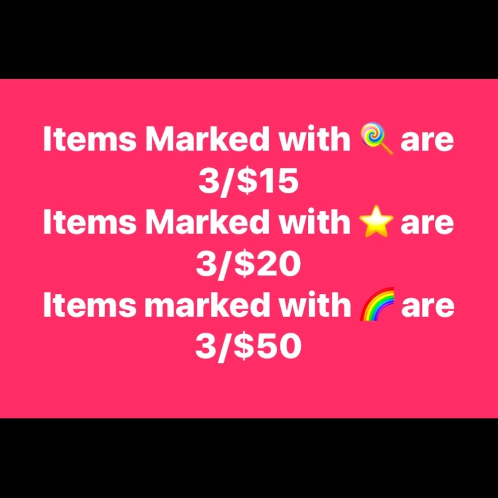 BUNDLE 🍭 ⭐️ 🌈